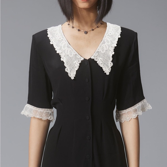 Unif Darcy Dress - Wednesday Addams - Picture 4 of 4